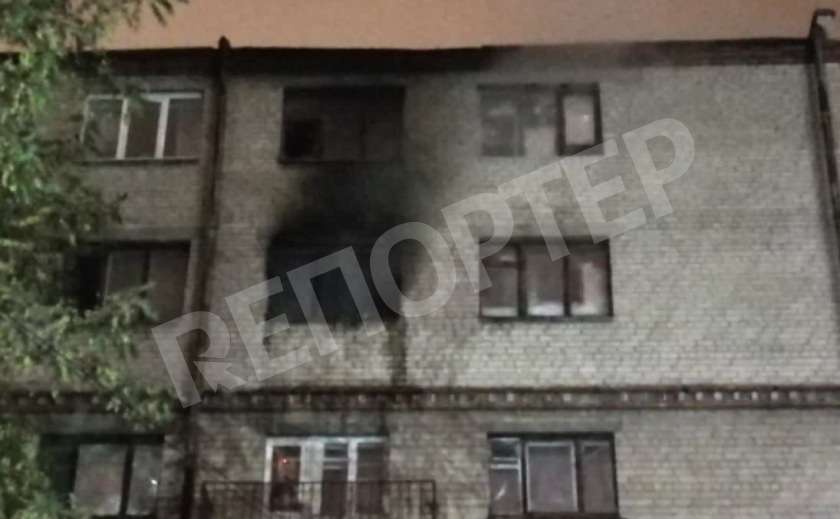 В Днепре горело общежитие №2, эвакуировали 80 человек