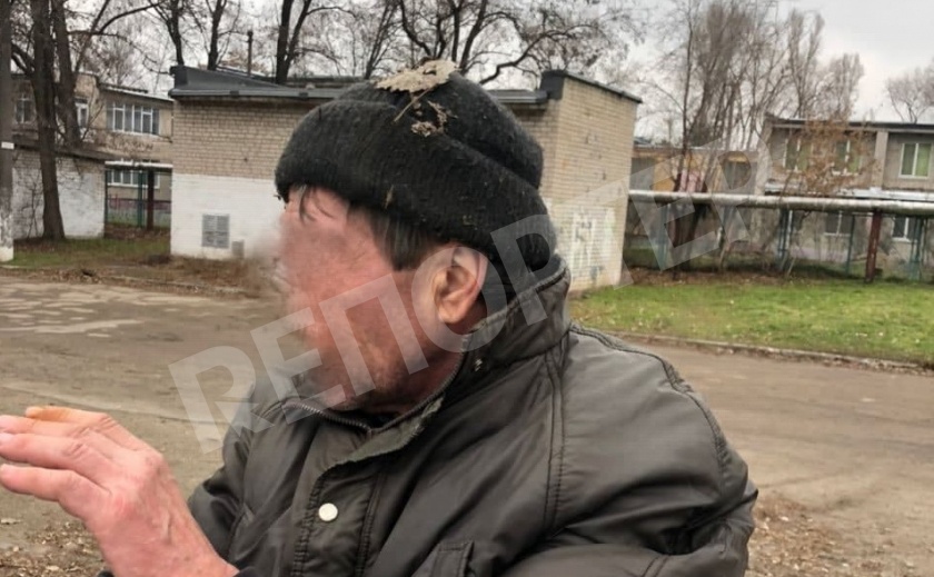 Детей днепровской школы поздравил алкаш