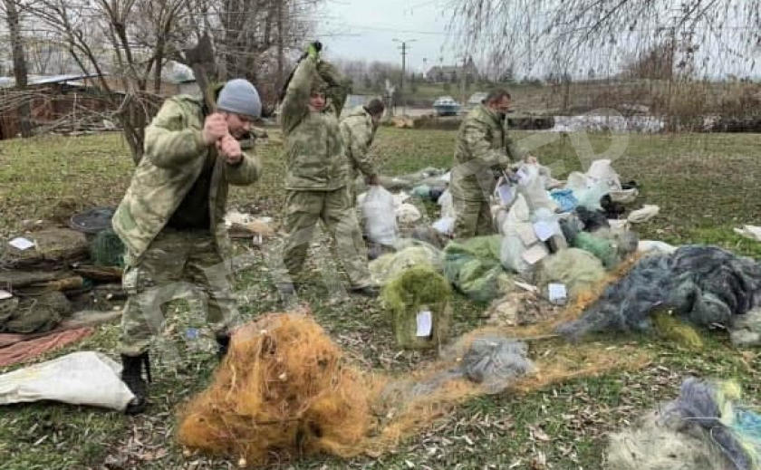 Рыбоохранный патруль уничтожил на Днепропетровщине 11 км сетей