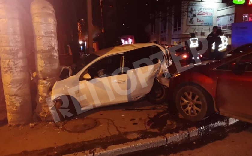 В Днепре автокатастрофа чудом обошлась без жертв