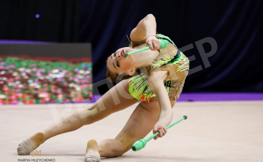 На Кубке Украины по художественной гимнастике у Днепра «серебро» и «бронза»