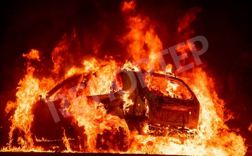 В Днепре сгорело авто пропавшего нацгвардейца, обнаружен труп