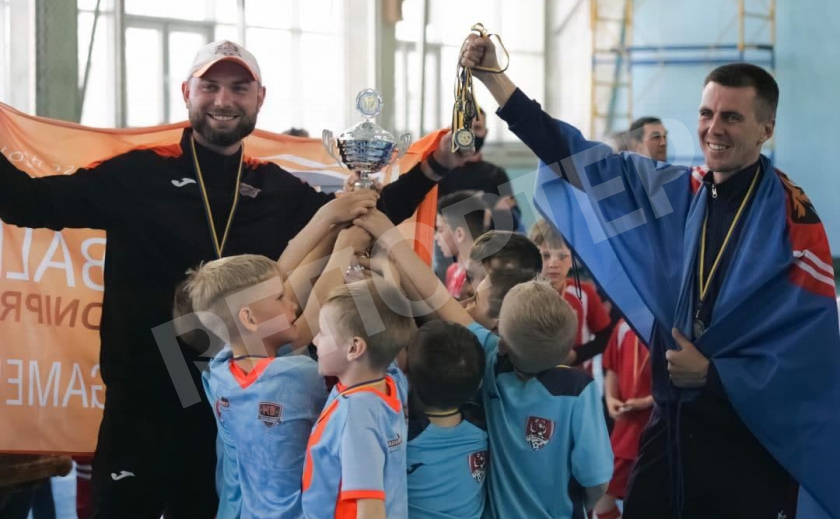 Юные футзалисты U-8 из Днепра выиграли чемпионат Украины
