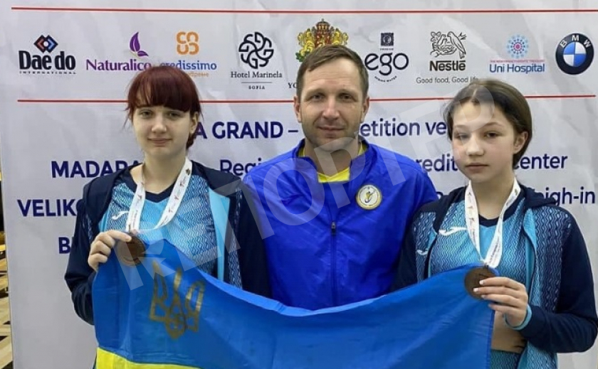 Юные спортсменки из Днепра завоевали 2 «бронзы» на Мультиевропейских Играх по тхэквондо ВТФ