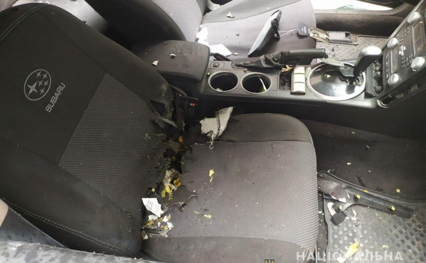 Сумка с гранатой: появились подробности взрыва автомобиля в Днепре