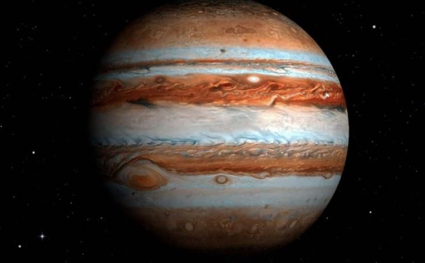 Видео момента: на Юпитере зафиксировали огромную вспышку