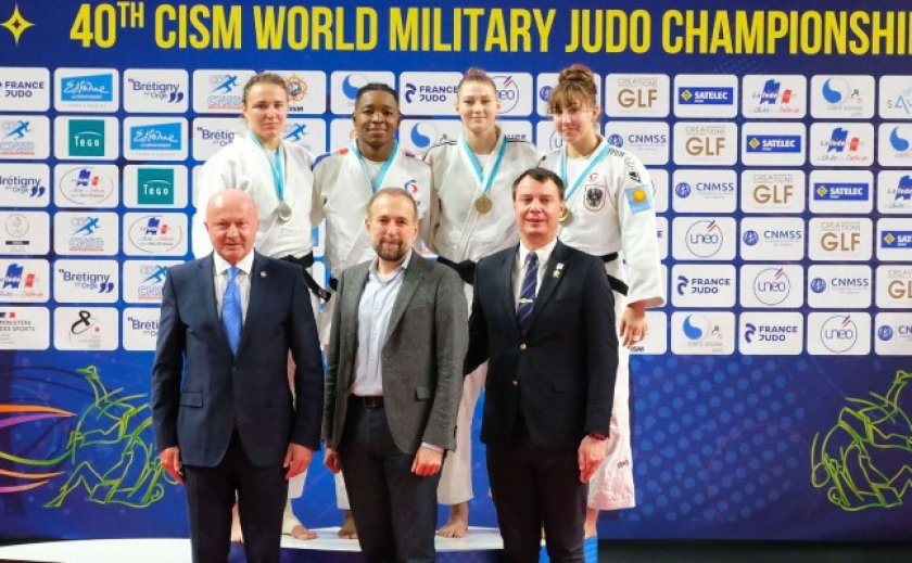 Дзюдоистки из Днепра взяли 2 «бронзы» на чемпионате мира среди военнослужащих