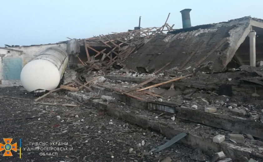 Под Днепром российские ракеты уничтожили неработающую птицефабрику