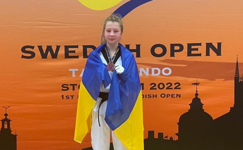 Тхэквондистка Мария Леонова из Днепра выиграла турнир в Швеции