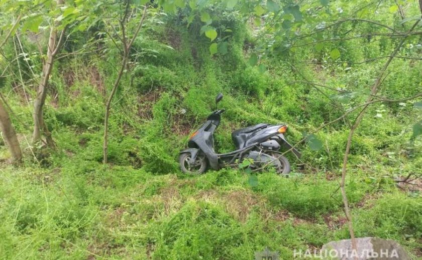 В Новокодакском районе Днепра мужчина угнал мотоцикл