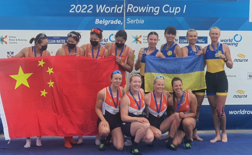 Спортсменка из Днепропетровщины взяла «бронзу» на этапе Кубка мира по академической гребле