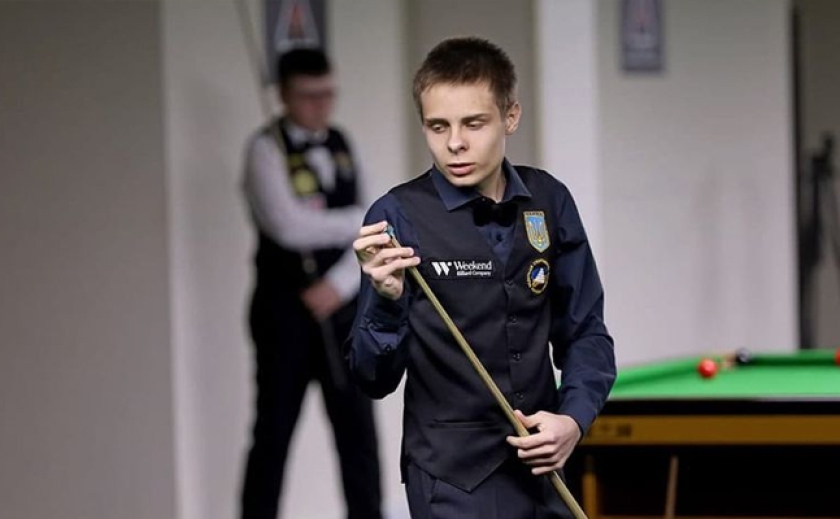 17-летний Антон Казаков из Днепра завоевал «бронзу» на чемпионате Европы по снукеру U18