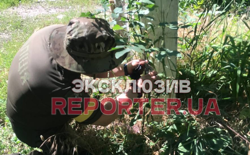 В Днепре на ул.Щербаня обнаружили растяжку с гранатой: обновлено