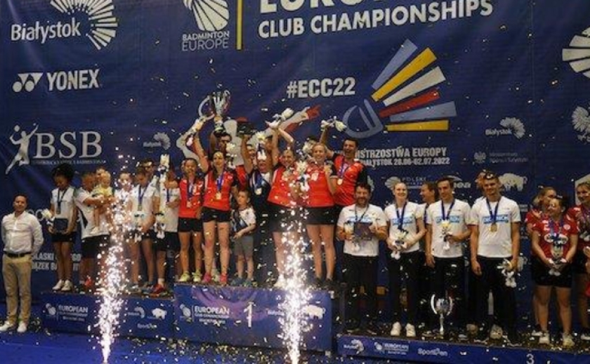 Бадминтонисты из Днепра завоевали «бронзу» клубного Кубка Европейских чемпионов