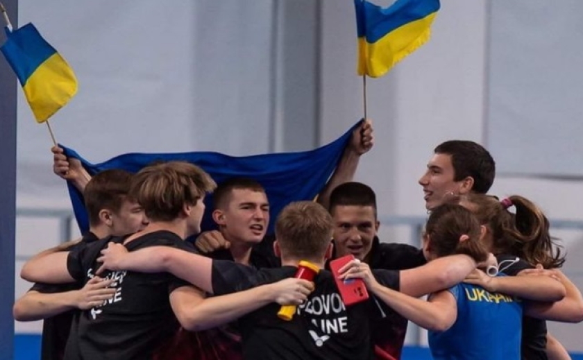 Бадмінтоніст Нікіта Єрьоменко з Дніпра став бронзовим призером командного чемпіонату Європи