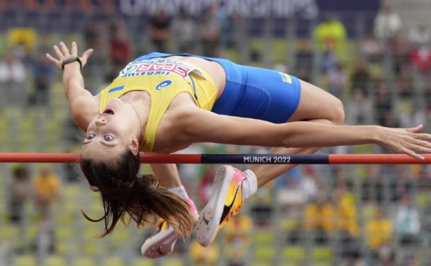 Ярослава Магучіх з Дніпра стала першою в історії України чемпіонкою Європи зі стрибків у висоту