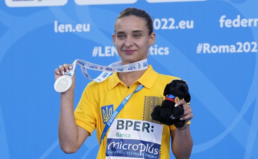 Стрибнула з 20-метровою вишки: Антоніна Вишиванова з Дніпра стала віцечемпіонкою Європи
