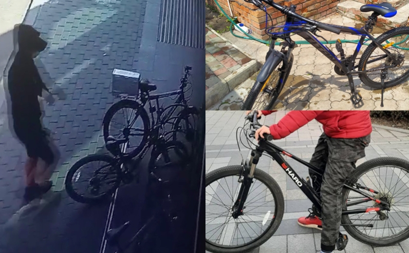 Невідомий чоловік викрав два велосипеди біля ТРК «Appolo» у Дніпрі: шукають свідків
