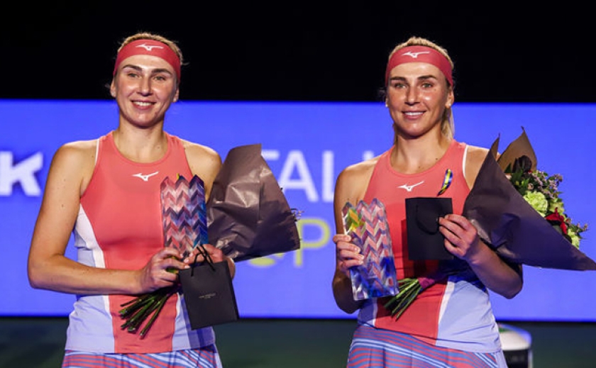 Сестри-тенісистки Кіченок з Дніпра виграли турнір WTA 250 в Естонії
