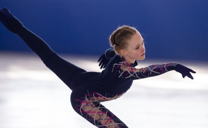 11-річна фігуристка Олівія Жеребко завоювала «бронзу» на турнірі в Угорщині