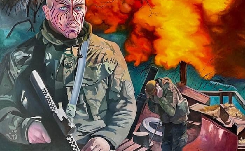 Військові 93-ої ОМБр Холодний Яр стали героями картин української художниці