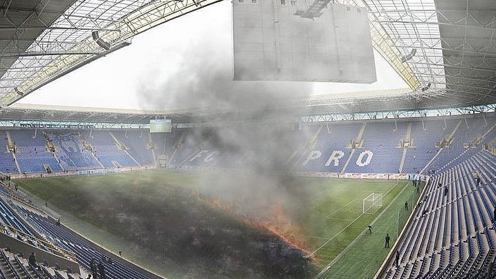 Почему в Днепре не сожгли дорогой стадион