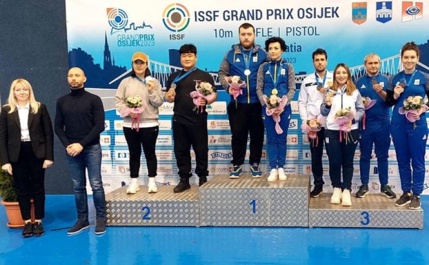 Спортсменки з Дніпра та Кривого Рогу завоювали 3 медалі на Гран-прі зі стрільби у Хорватії