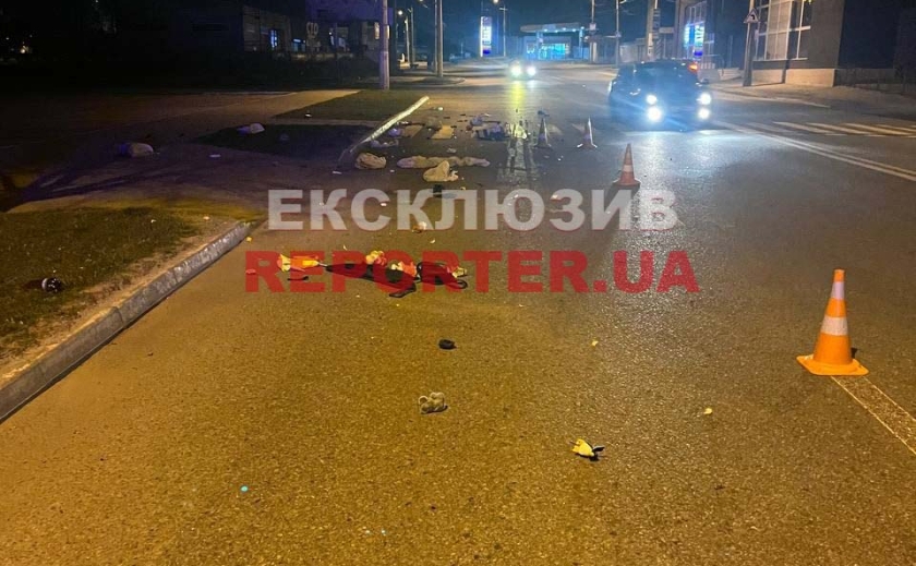 Криваве ДТП у Дніпрі на вулиці Лисиченко: фото
