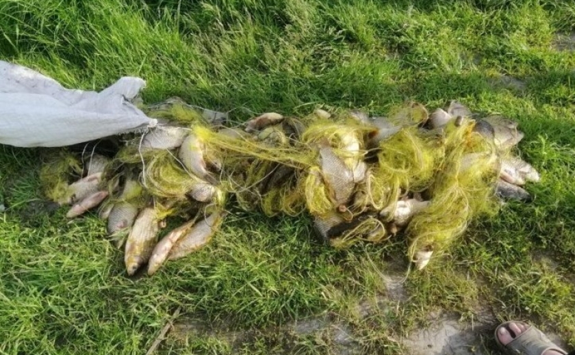 Наловили риби більше ніж на 150 тис. грн: поліцейські водної поліції Дніпра затримали двох чоловіків