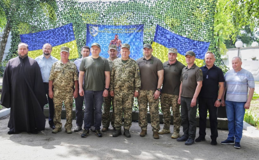 На Дніпропетровщині привітали військовослужбовців ПвК «Схід»