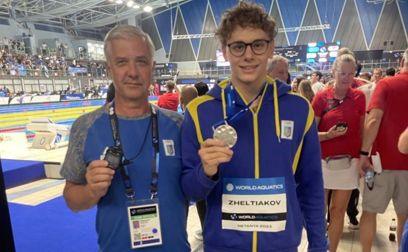Дніпровський плавець Олександр Желтяков здобув другу медаль Чемпіонату світу