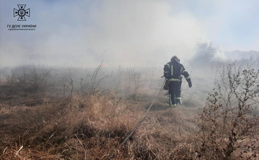 Надзвичайники Дніпропетровщини ліквідували 30 пожеж в екосистемах протягом доби