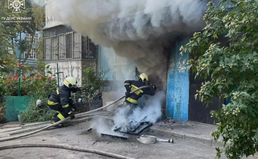 У Самарському районі Дніпра зайнявся підвал у багатоповерхівці У Самарському районі Дніпра зайнявся підвал у багатоповерхівці