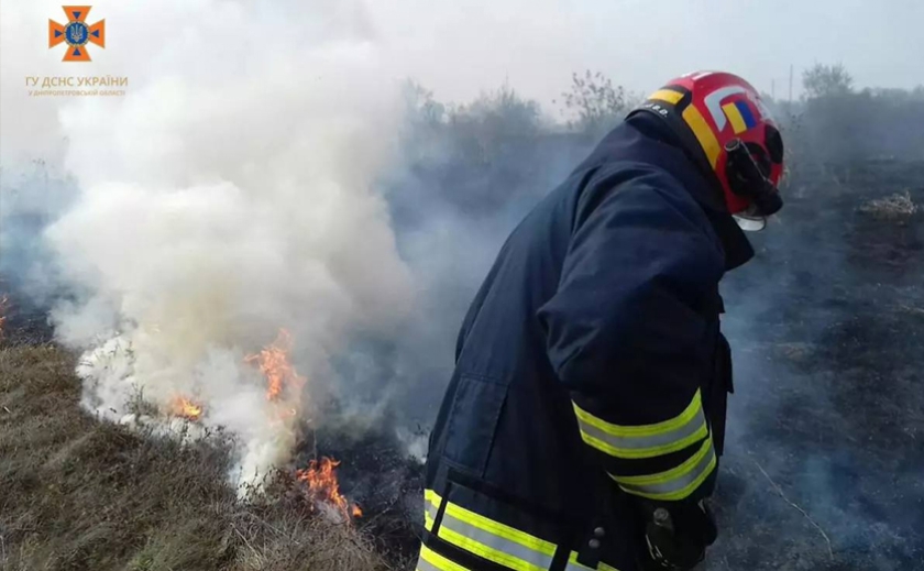 Надзвичайники Дніпропетровщини за минулу добу приборкали 74 пожежі в екосистемах області