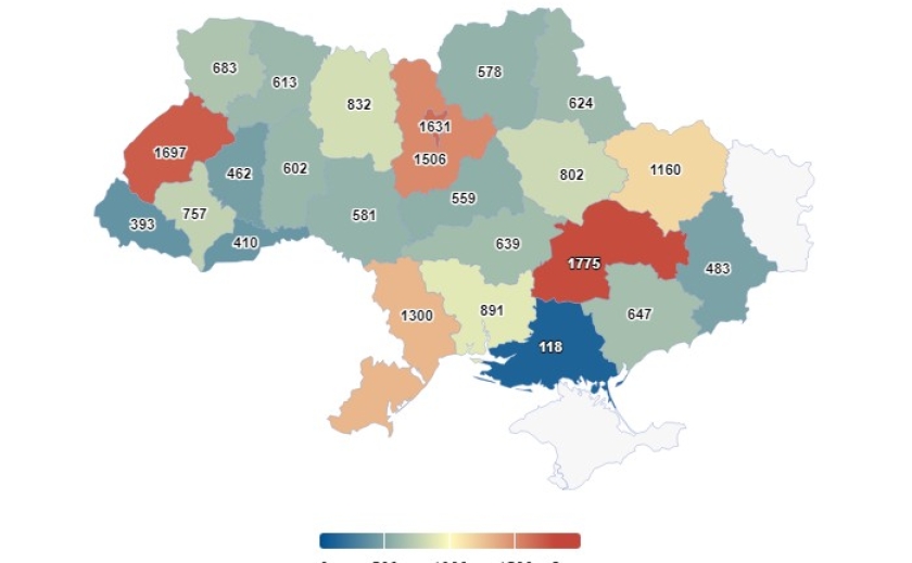 Opendatabot: Дніпропетровщина на першому місці за кількістю ДТП із загиблими