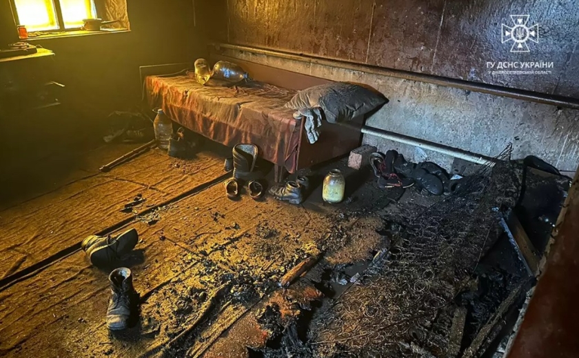 У Дніпровському районі на пожежі загинув чоловік