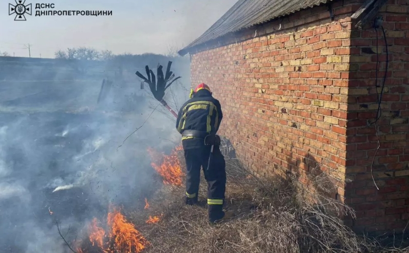На Дніпропетровщині протягом доби ліквідовано 60 пожеж в екосистемах