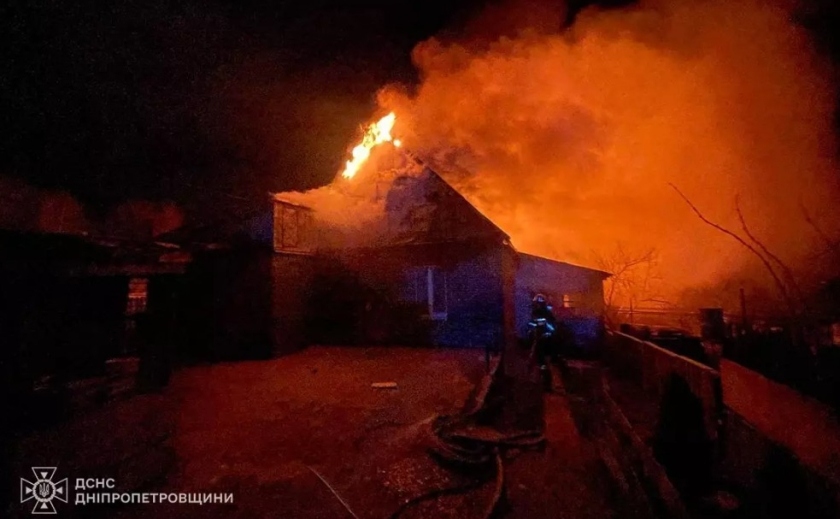 У Чечелівському районі Дніпра зайнявся житловий будинок