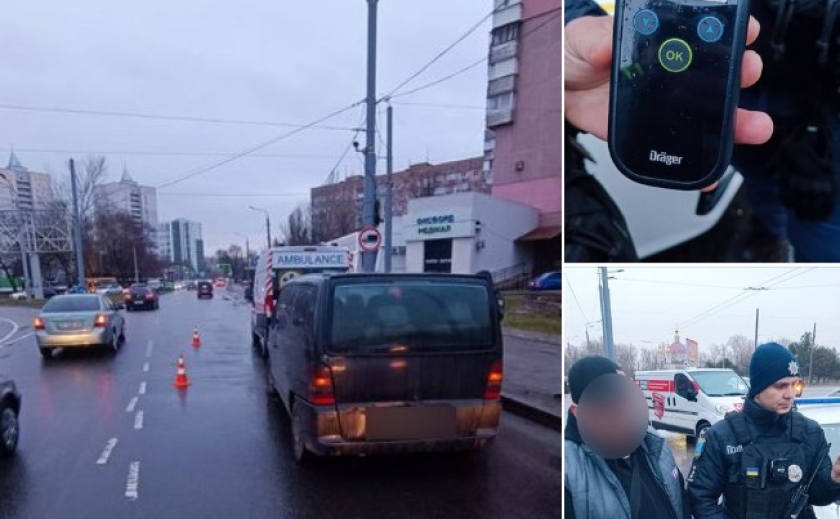 Кермував нетверезий та скоїв ДТП: патрульні Дніпра затримали водія-порушника