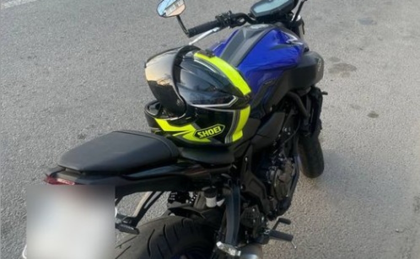 У Дніпрі патрульні виявили мотоцикл, який розшукує Інтерпол