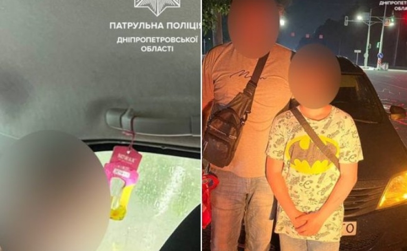 Сіли за кермо, не маючи прав керування: у Дніпрі патрульні виявили двох підлітків-порушників