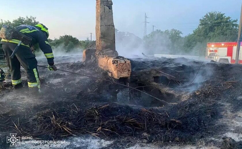 У Дніпровському районі під час пожежі загинула людина