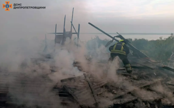 У Кам’янському районі горів житловий будинок