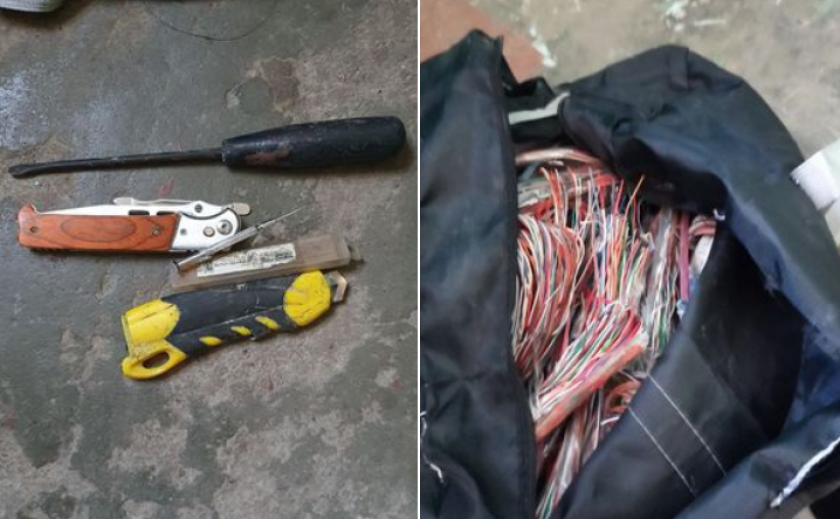 У Дніпрі затримали ймовірного крадія кабелю