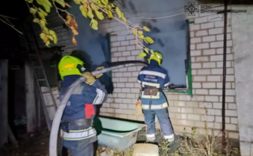 У Дніпровському районі під час пожежі в будинку загинув чоловік