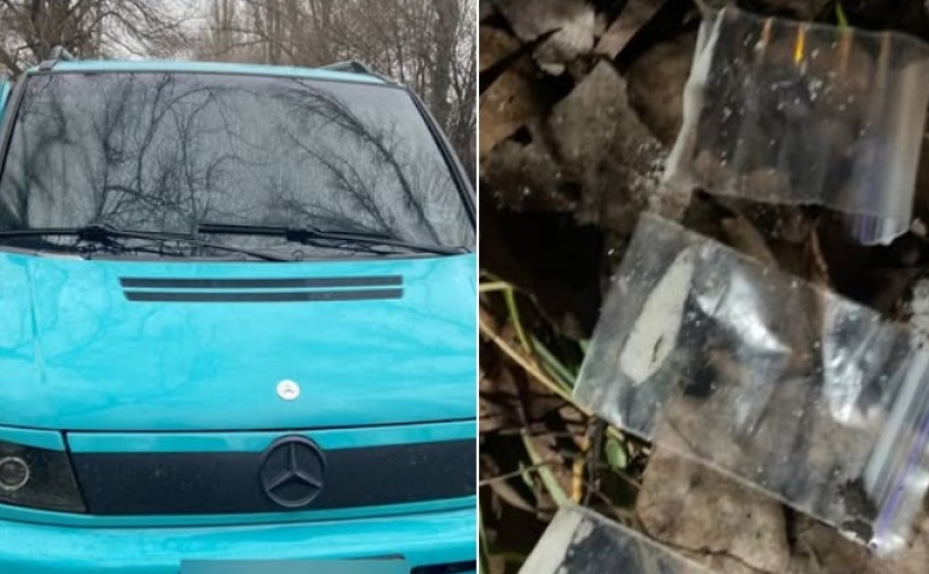 У Дніпрі затримали водія, який мав при собі наркотики