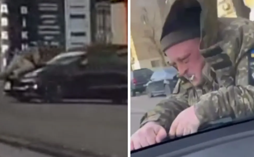 Після конфлікту з ТЦК водій Tesla збив військового та «прокатав» його на капоті: офіційний коментар Після конфлікту з ТЦК водій Tesla збив військового та «прокатав» його на капоті: офіційний коментар