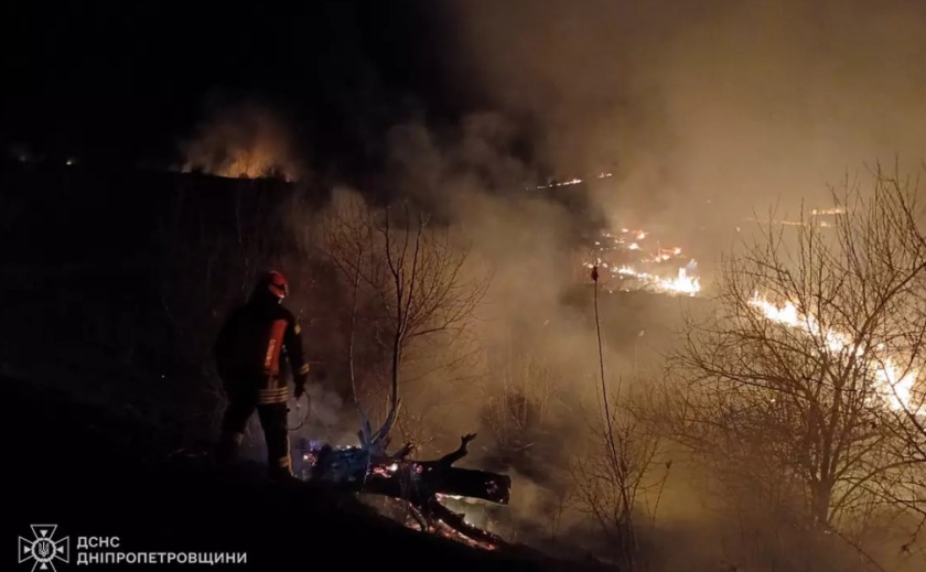 На Дніпропетровщині за добу ліквідовано 77 пожеж в екосистемах На Дніпропетровщині за добу ліквідовано 77 пожеж в екосистемах