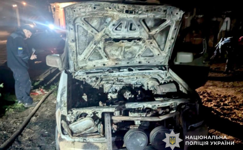 У Дніпрі затримали зловмисника, причетного до підпалів військових авто
