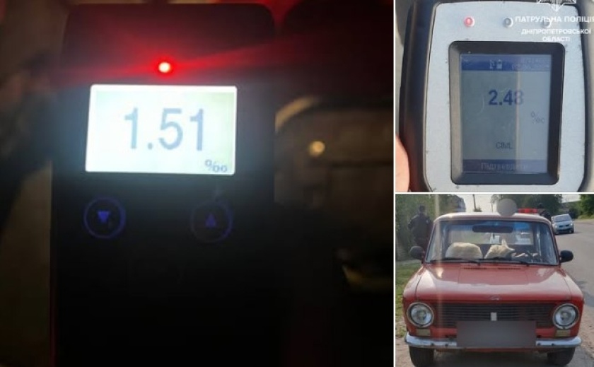 У Дніпрі виявили двох водіїв, які керували авто не маючи прав керування